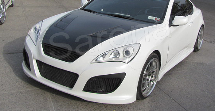 Custom Hyundai Genesis Coupe Front Bumper  (2009 - 2012) - $590.00 (Part #HY-002-FB)